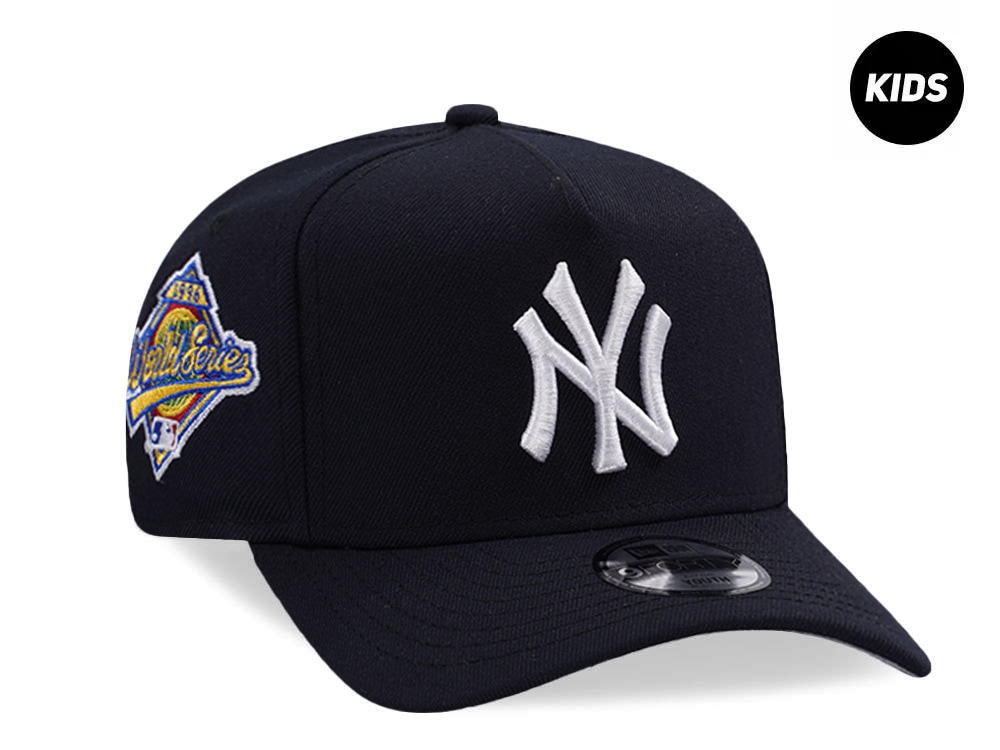 New Era New York Yankees Word Series 1996 Navy Prime Edition Kids 9Forty A Frame Snapback Gorra