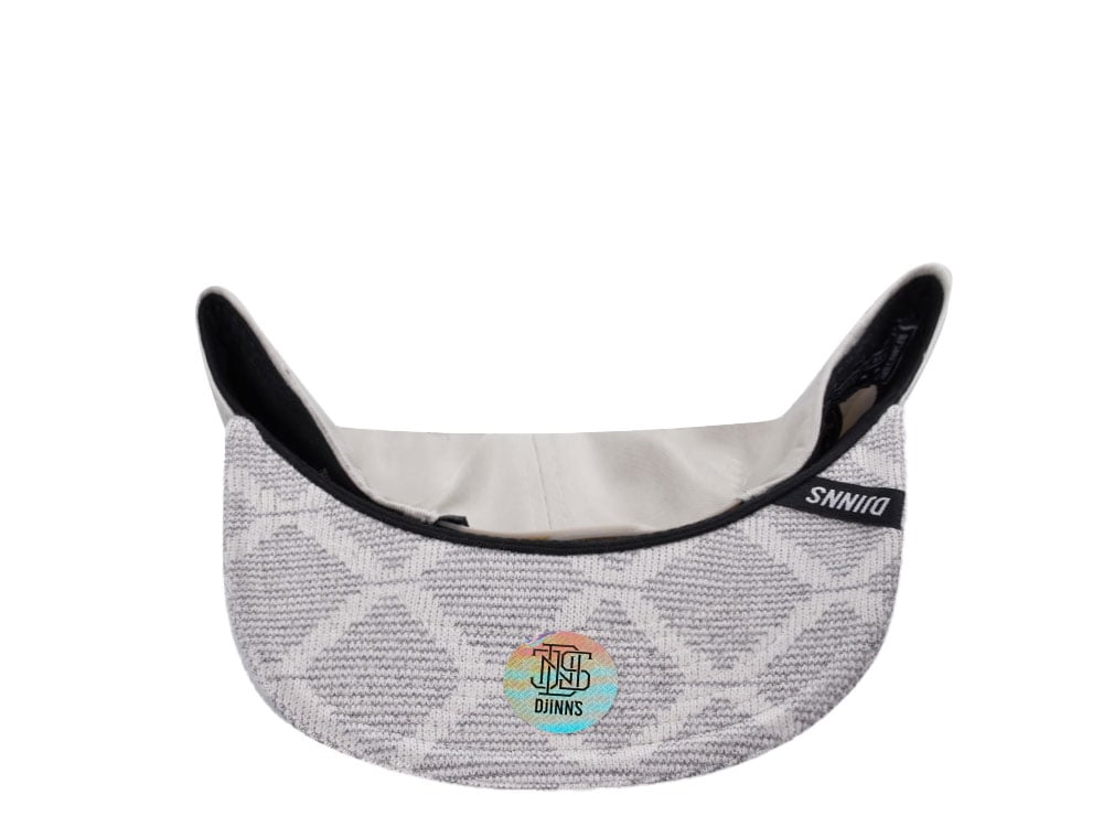 Djinns FendoLookalike Light Grey 6 Panel Snapback Gorra