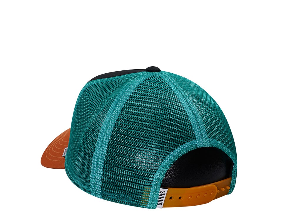 Djinns Food Croissant Black Trucker Snapback Gorra