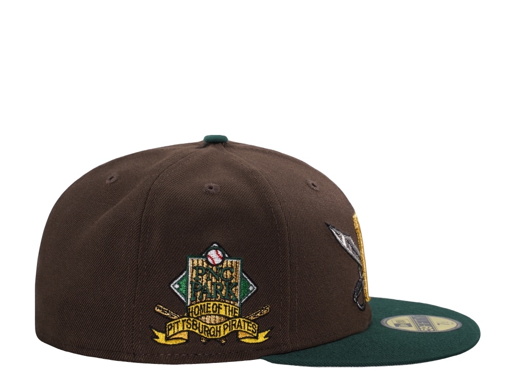 New Era Pittsburgh Pirates PNC Park Sabres Walnut Two Tone Edition 59Fifty Fitted Gorra