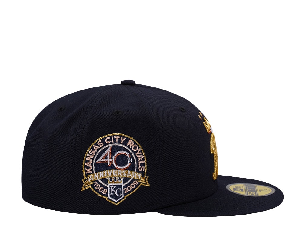 New Era Kansas City Royals 40th Anniversary Navy Prime Edition 59Fifty Fitted Gorra