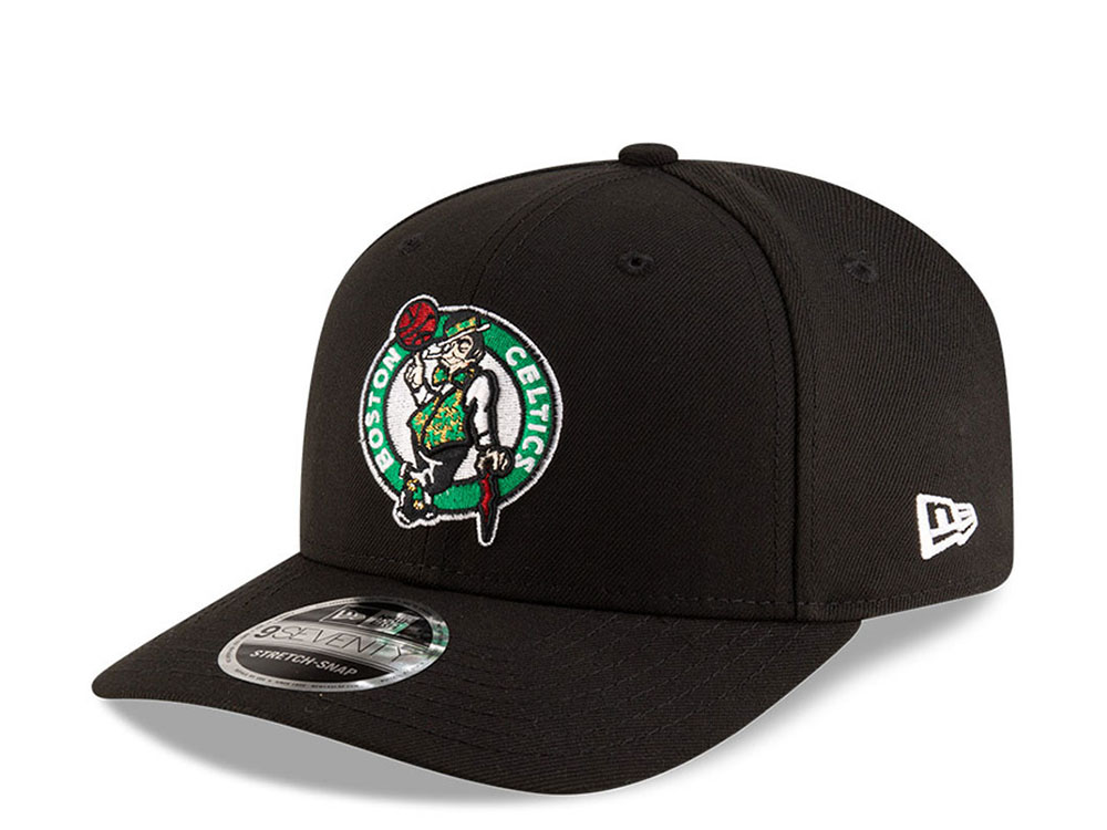 New Era Boston Celtics NBA Team Black Edition 9Seventy Snapback Gorra