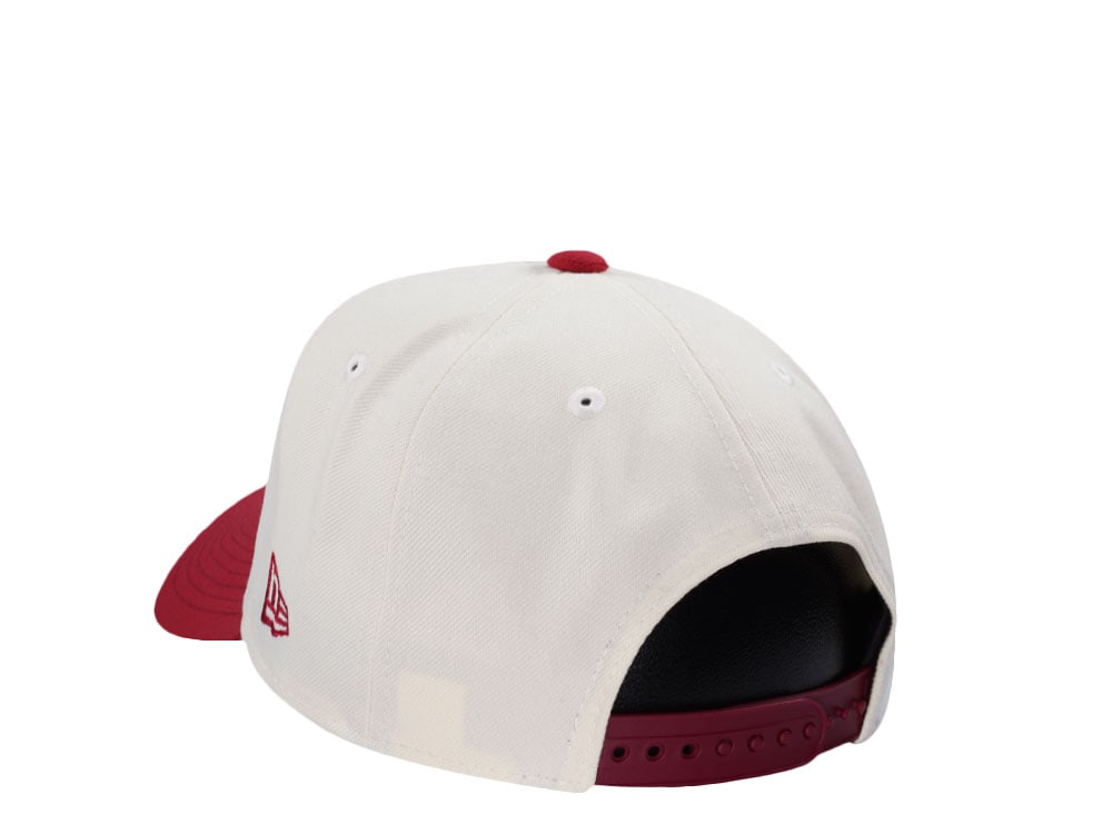 New Era Miami Heat Classic Chrome Two Tone Edition 9Forty A Frame Snapback Gorra