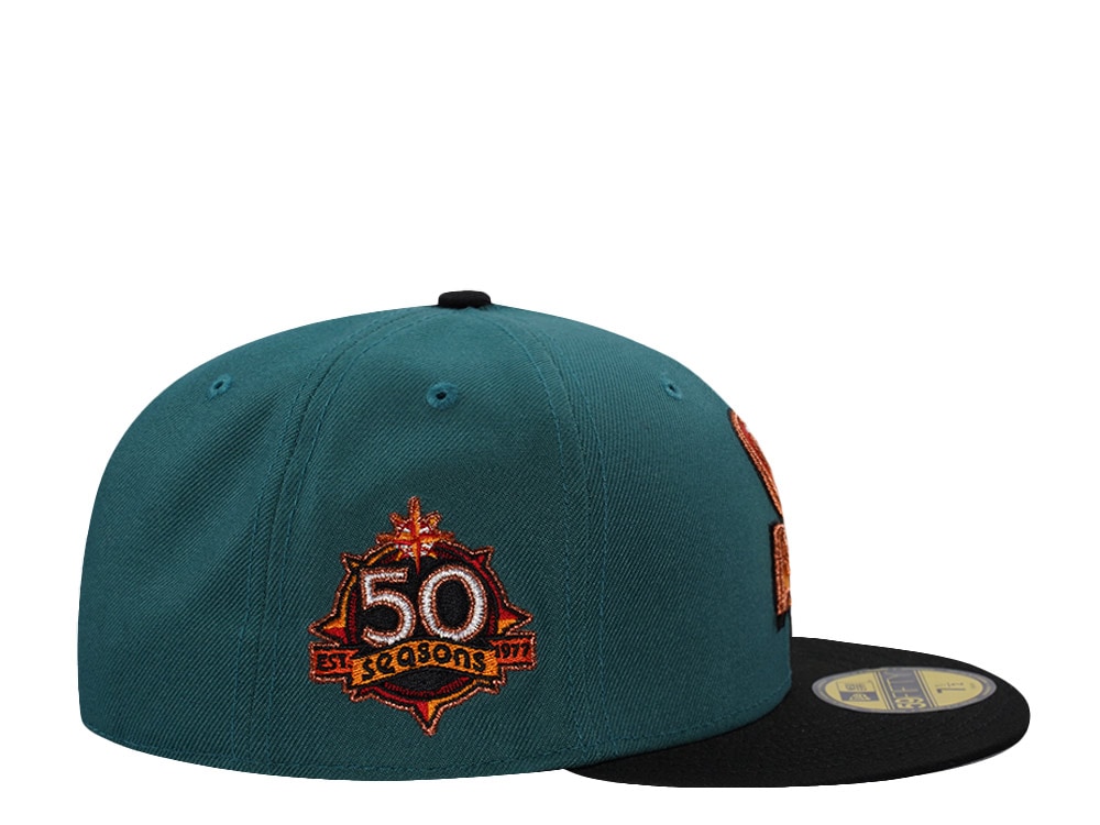 New Era Seattle Mariners 50th Anniversary Pine Two Tone Edition 59Fifty Fitted Gorra