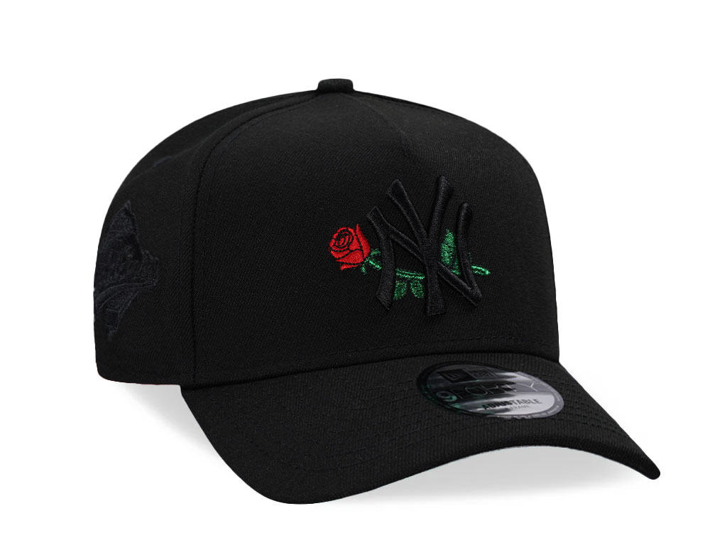 New Era New York Yankees Rose Black Classic 9Forty A Frame Snapback Gorra