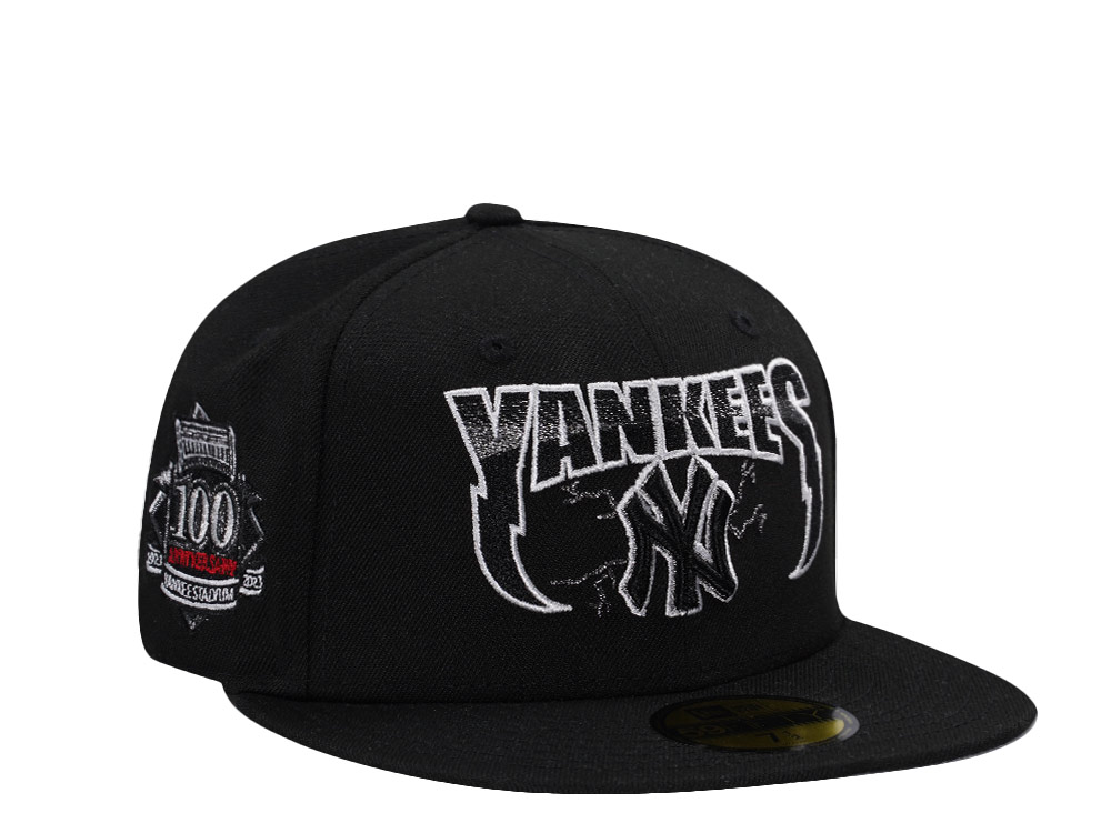 New Era New York Yankees 100th Anniversary Black Prime Edition 59Fifty Fitted Gorra