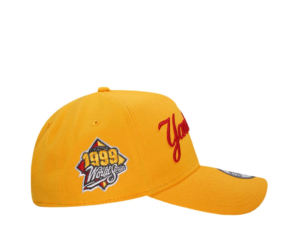 New Era New York Yankees World Series 1999 Yellow Classic 9Forty A Frame Snapback Gorra