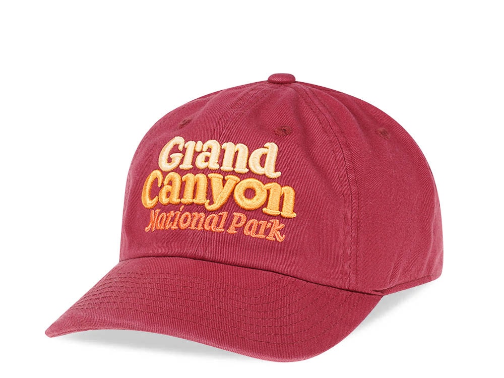 American Needle Grand Canyon National Park Red Vintage Casual Strapback Gorra