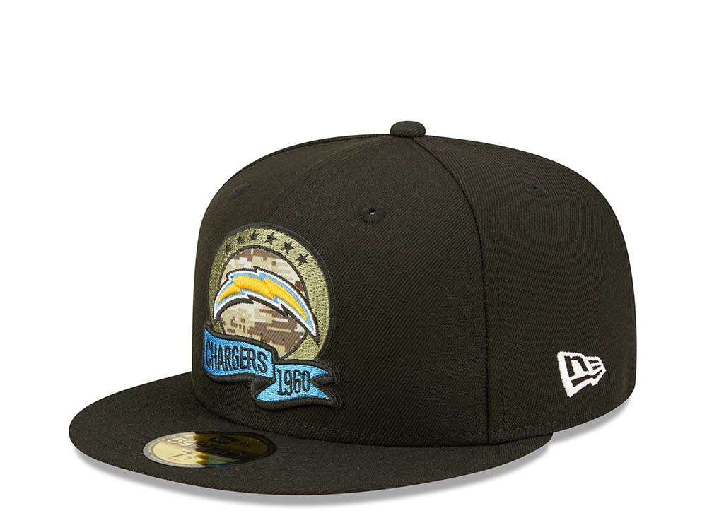 New Era Los Angeles Chargers Salute to Service 2022 Fitted 59Fifty Gorra