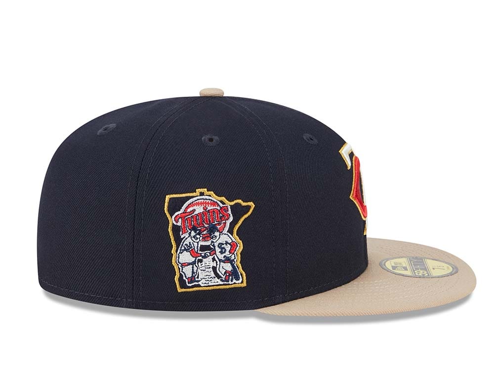 New Era Minnesota Twins Varsity Pin Two Tone Edition 59Fifty Fitted Gorra