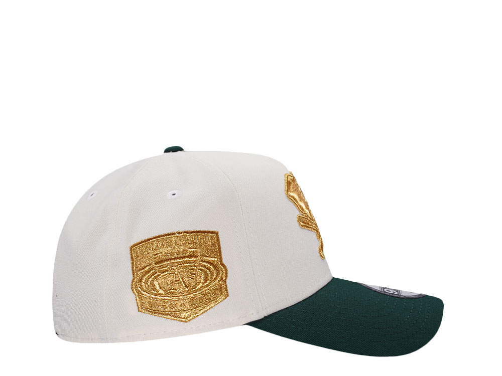 New Era Oakland Athletics Stadium Chrome Two Tone Edition 9Forty A Frame Snapback Gorra