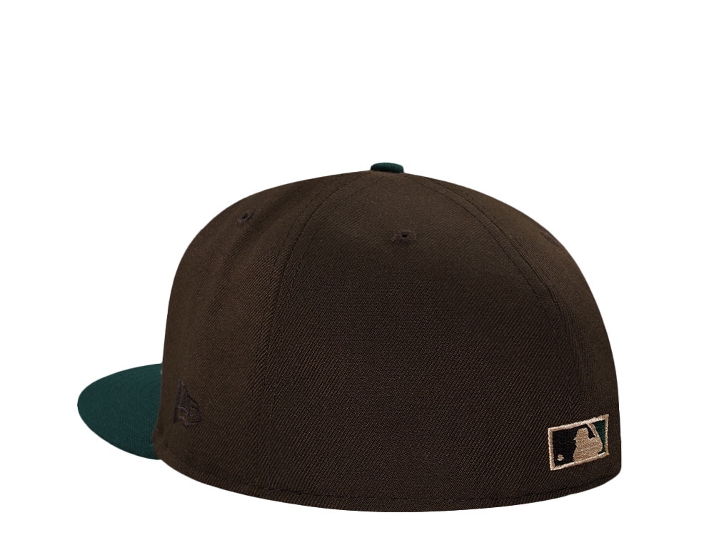 New Era Milwaukee Brewers All Star Game 2002 Forest Two Tone Edition 59Fifty Fitted Gorra