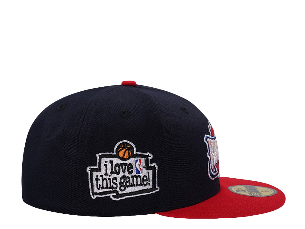 New Era Houston Rockets Love this Game Navy Two Tone Edition 59Fifty Fitted Gorra