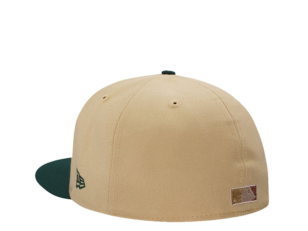 New Era Baltimore Orioles 30th Anniversary Vegas Gold Two Tone Edition 59Fifty Fitted Gorra
