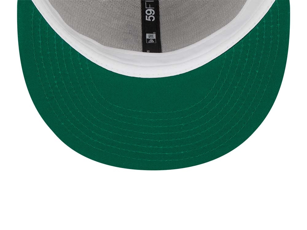 New Era Atlanta Braves Farm Team Stone Throwback Two Tone Edition 59Fifty Fitted Gorra