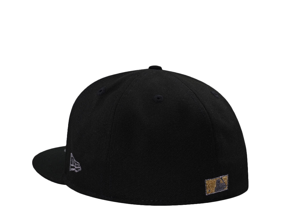 New Era Toronto Blue Jays 40th Anniversary Metallic Black Prime Edition 59Fifty Fitted Gorra