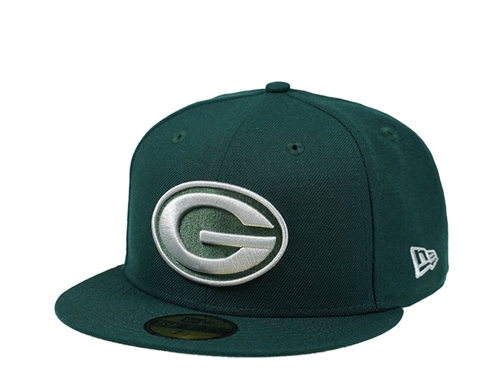 New Era Green Bay Packers Dark Green Edition 59Fifty Fitted Gorra