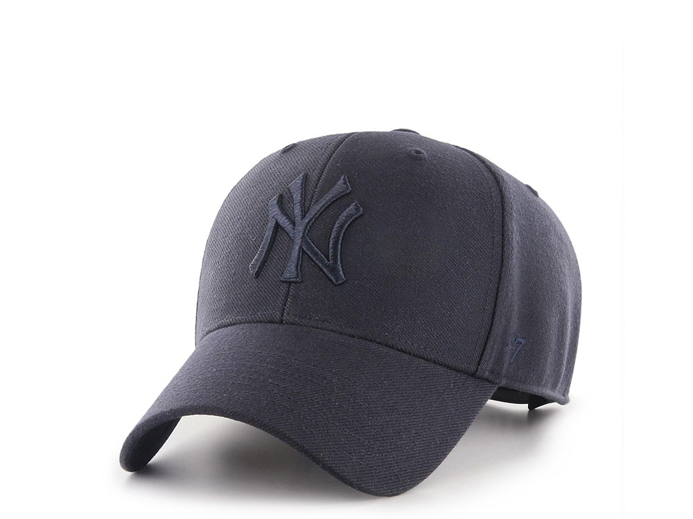 47Brand New York Yankees Navy on Navy Classic Snapback Gorra