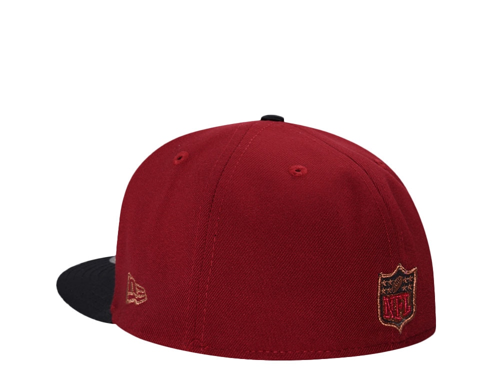 New Era Houston Texans 10th Anniversary Brick Satin Brim Edition 59Fifty Fitted Gorra