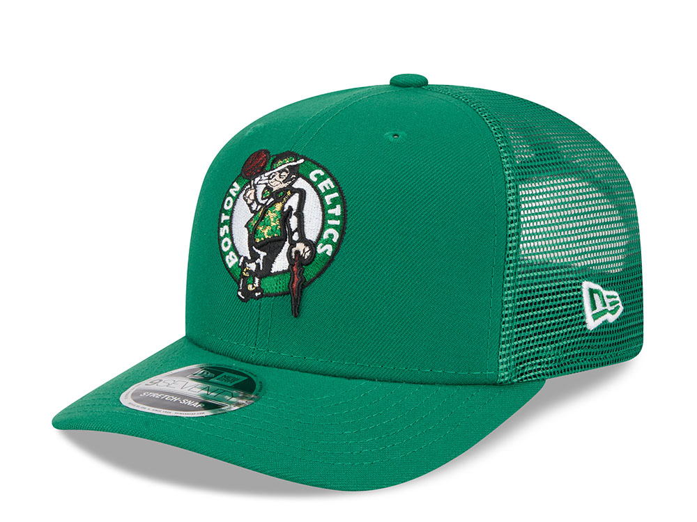 New Era Boston Celtics Green Edition 9Seventy Trucker Snapback Gorra