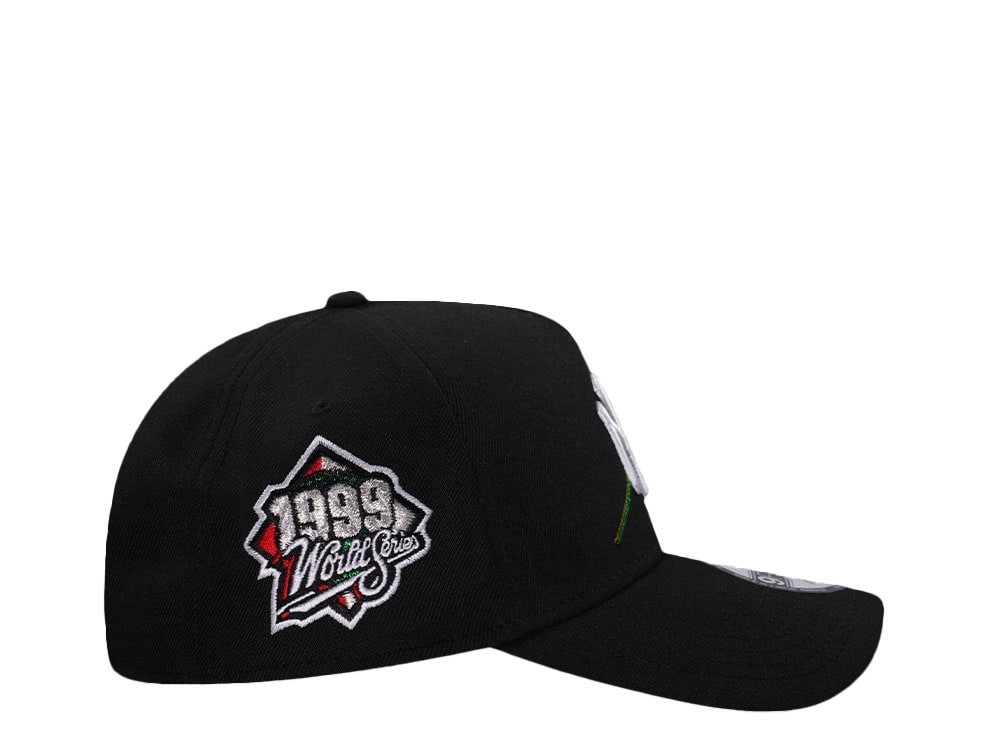 New Era New York Yankees World Series 1999 Black Rose Edition 9Forty A Frame Snapback Gorra