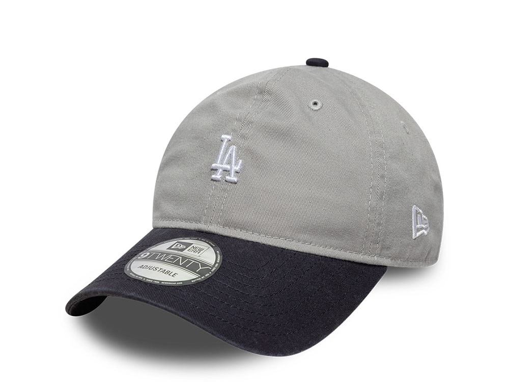 New Era Los Angeles Dodgers Washed Mini Logo Two Tone 9Twenty Strapback Gorra
