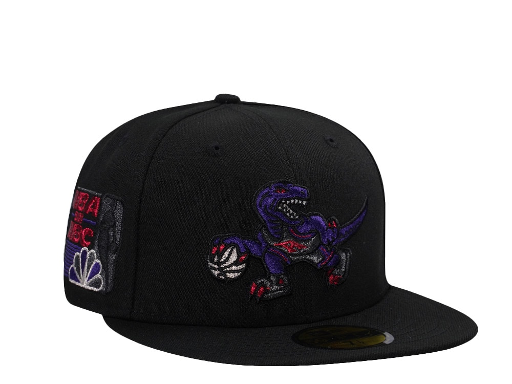New Era Toronto Raptors NBA on NBC Black Prime Edition 59Fifty Fitted Gorra