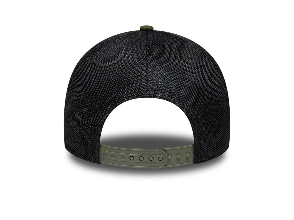 New Era Los Angeles Dodgers Olive Edition 9Forty A Frame Trucker Snapback Gorra