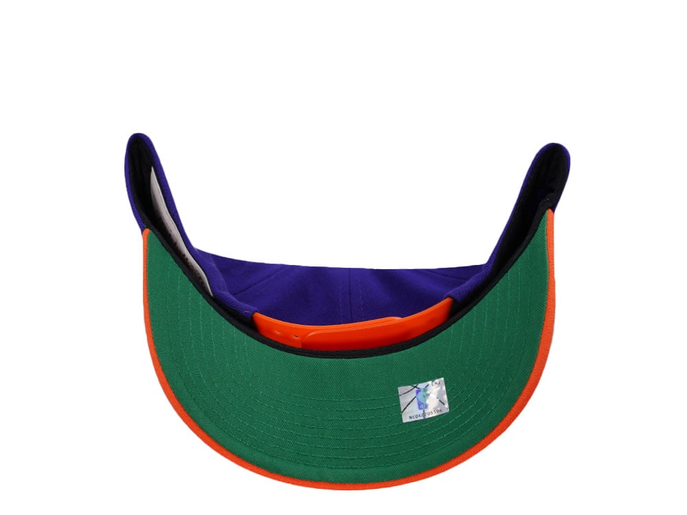Mitchell & Ness Phoenix Suns Hardwood Classic Pro Crown Fit Purple Snapback Gorra