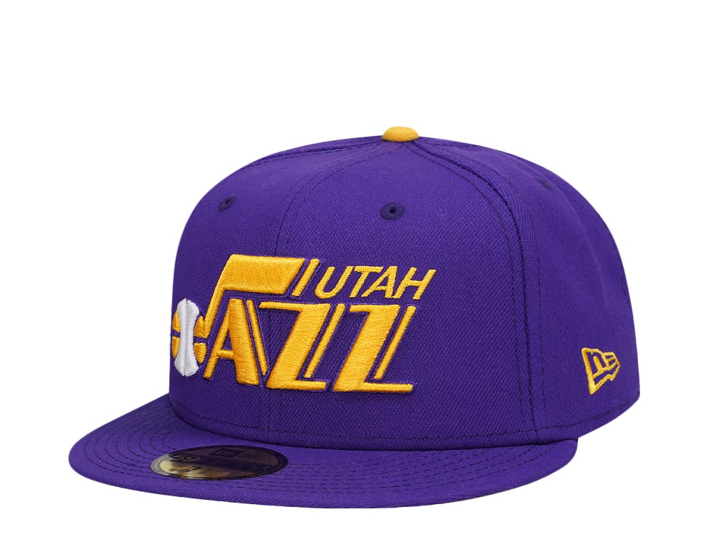 New Era Utah Jazz Purple Prime Edition 59Fifty Fitted Gorra