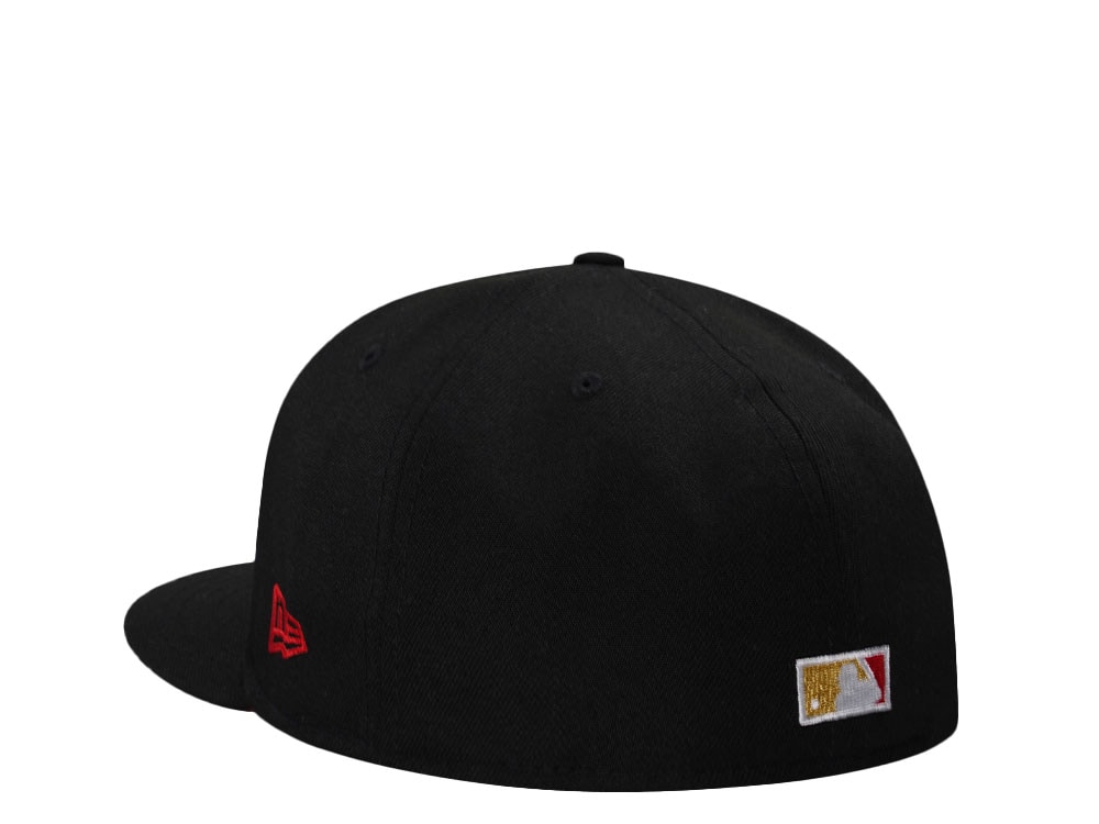 New Era Los Angeles Dodgers Fire 40th Stadium Anniversary Black Edition 59Fifty Fitted Gorra