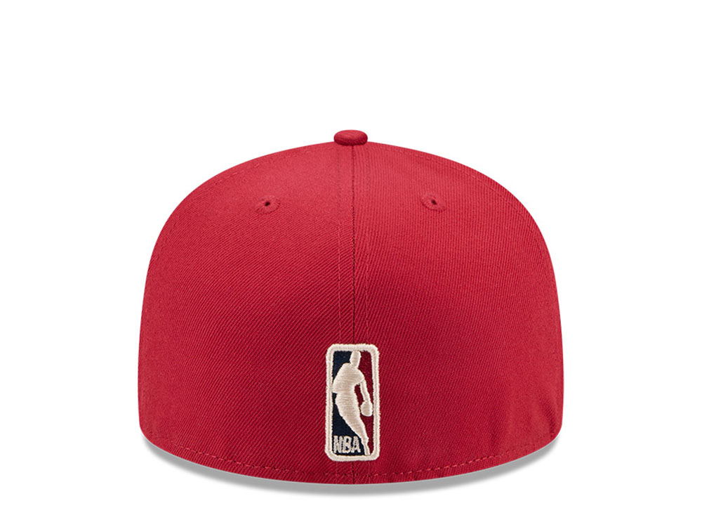 New Era Denver Nuggets HWC 50th Anniversary Red 59Fifty Fitted Gorra