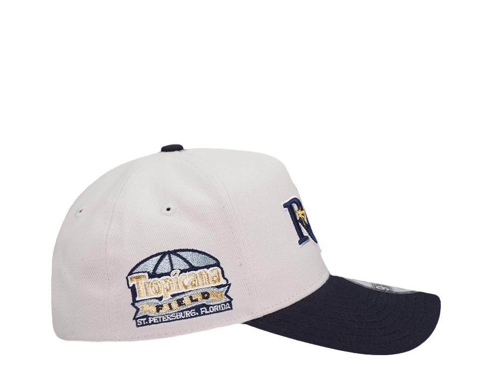 New Era Tampa Bay Rays Tropicana Field Chrome Two Tone Edition 9Forty A Frame Snapback Gorra