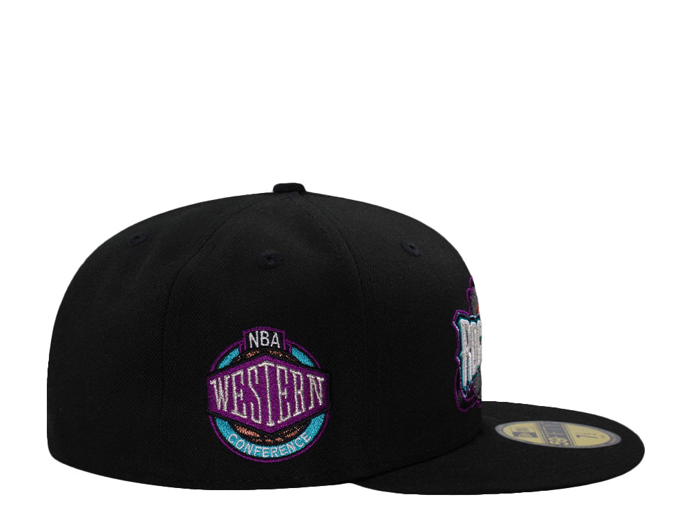 New Era Houston Rockets NBA Western Conference Black Prime Edition 59Fifty Fitted Gorra