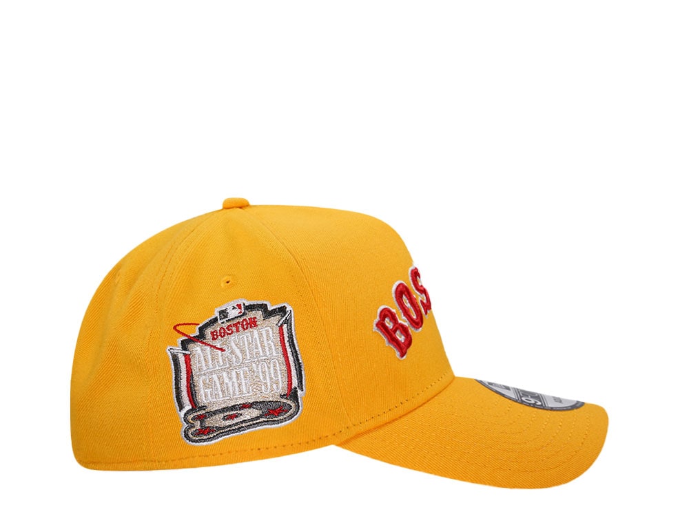 New Era Boston Red Sox All Star Game 1999 Yellow Classic 9Forty A Frame Snapback Gorra