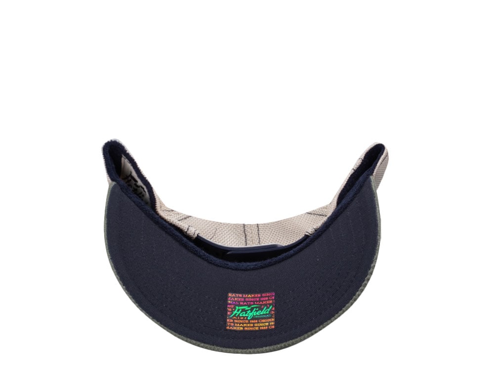 Hatfield Motorcycle Navy Ivory Trucker Snapback Gorra