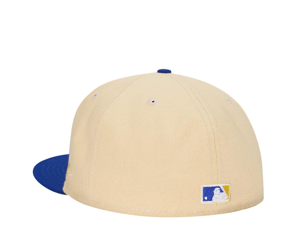 New Era Kansas City Royals All Star Game 1973 Vegas Gold Throwback Two Tone Edition 59Fifty Fitted Gorra