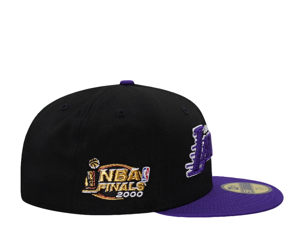 New Era Los Angeles Lakers NBA Finals Black Two Tone Edition 59Fifty Fitted Gorra