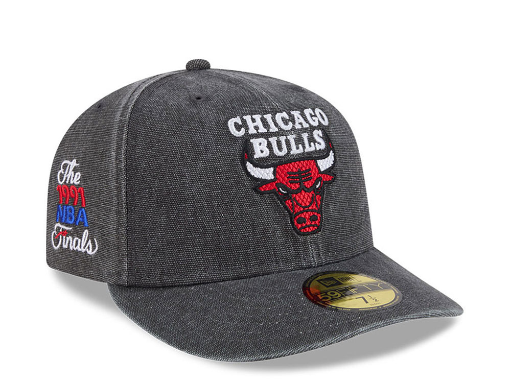 New Era Chicago Bulls NBA Finals 1991 HWC Charcoal Edition 59Fifty Fitted Gorra