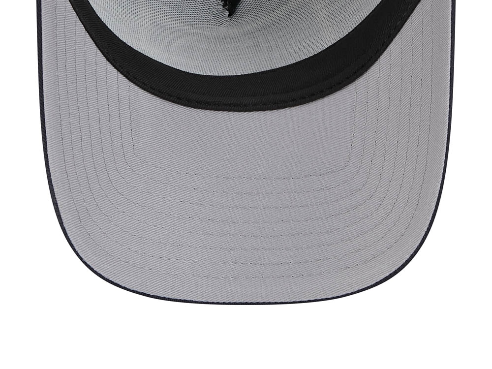 New Era Seattle Mariners M Patch Black 9Forty A Frame Trucker Snapback Gorra