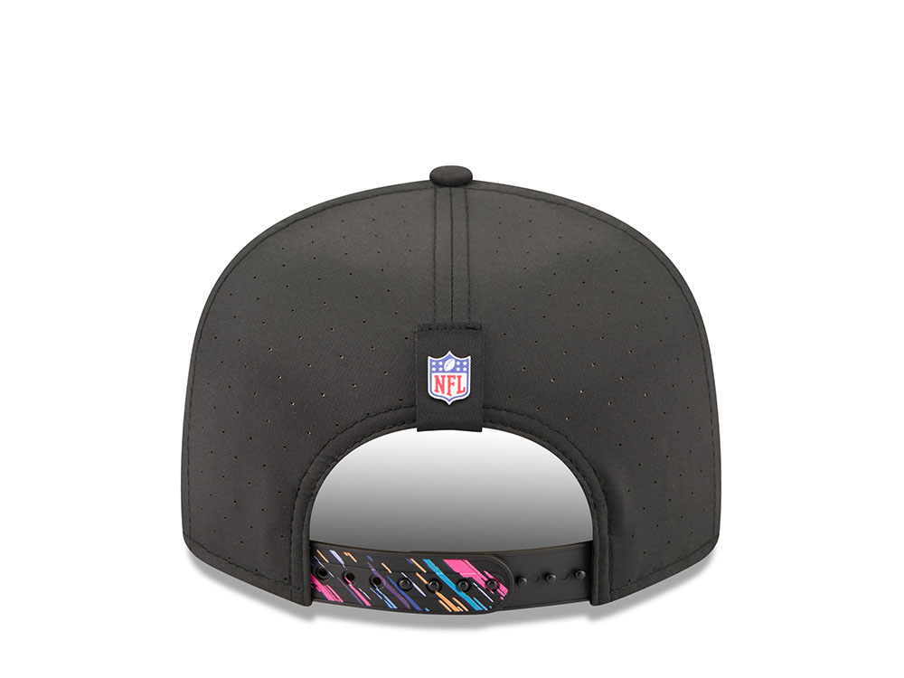 New Era Los Angeles Chargers Crucial Catch 2026 Black Edition 9Fifty Split Panel Snapback Gorra