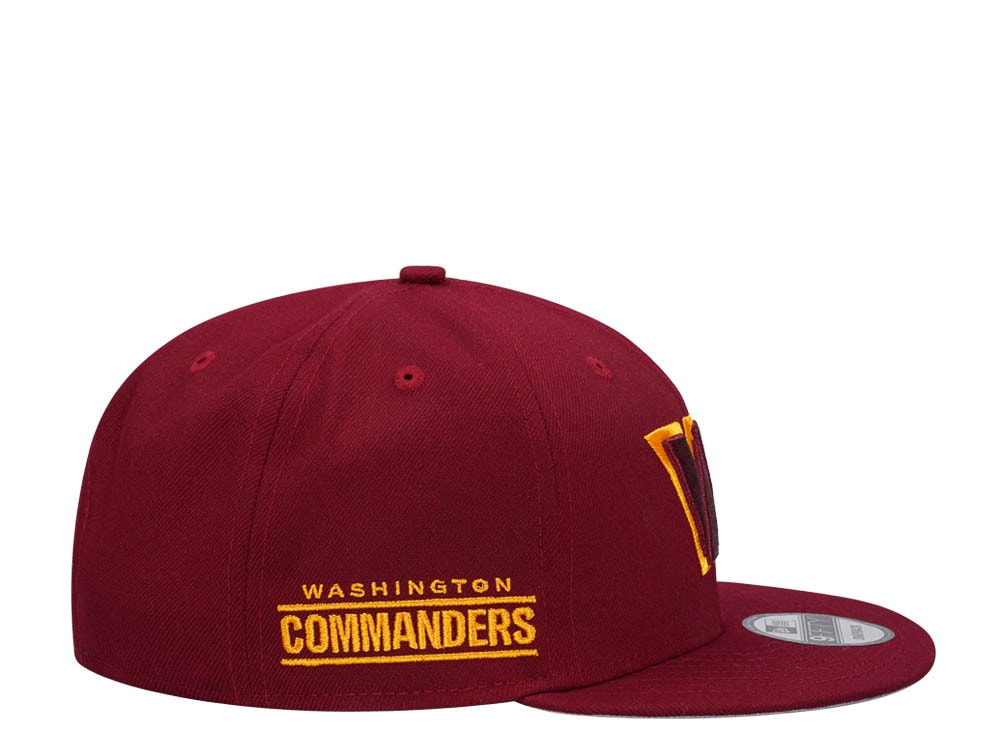 New Era Washington Commanders Maroon Classic Edition 9Fifty Snapback Gorra