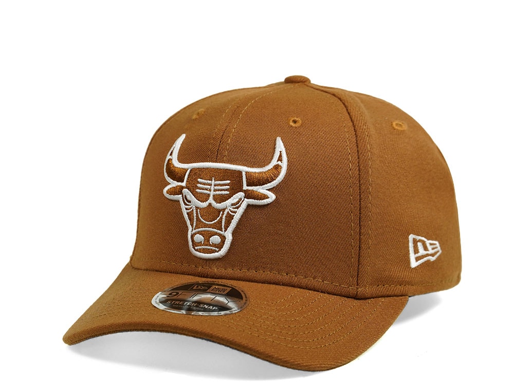 New Era Chicago Bulls Toasted Peanut Edition 9Fifty Stretch Snapback Gorra