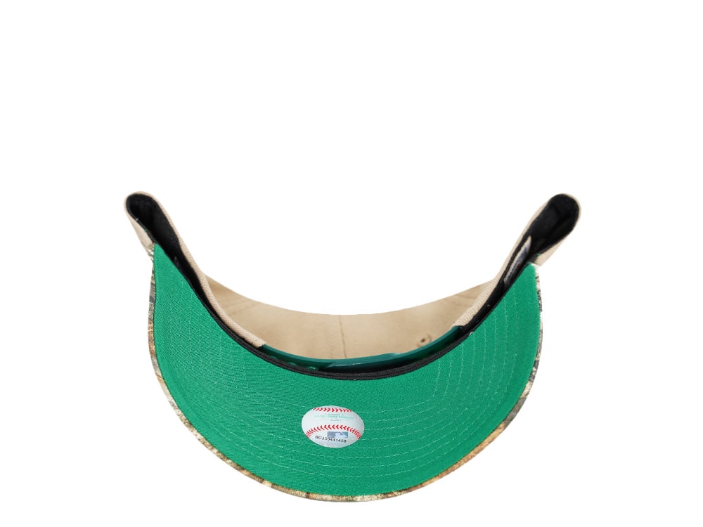 New Era Seattle Mariners 20th Anniversary Camel Realtree Two Tone Edition 9Forty Snapback Gorra