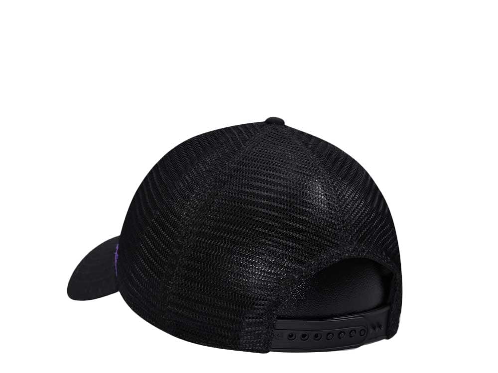 47Brand Los Angeles Dodgers Black Branson Sure Shot MVP Trucker Snapback Gorra