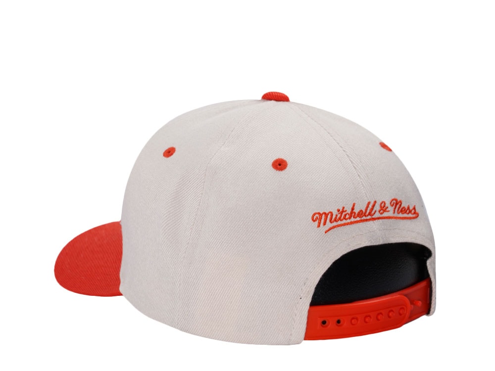 Mitchell & Ness Philadelphia Flyers Chrome Two Tone Pro Crown Fit Snapback Gorra
