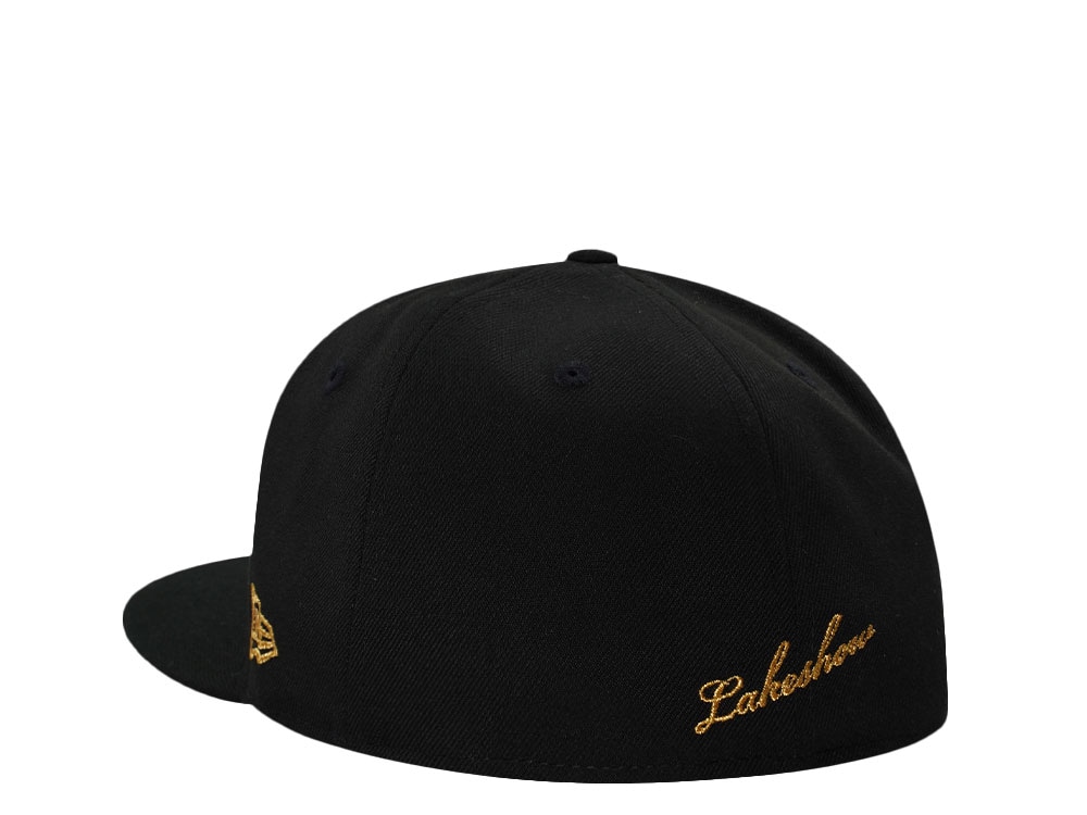 New Era Los Angeles Lakers Lakeshow Gold Black Edition 59Fifty Fitted Gorra
