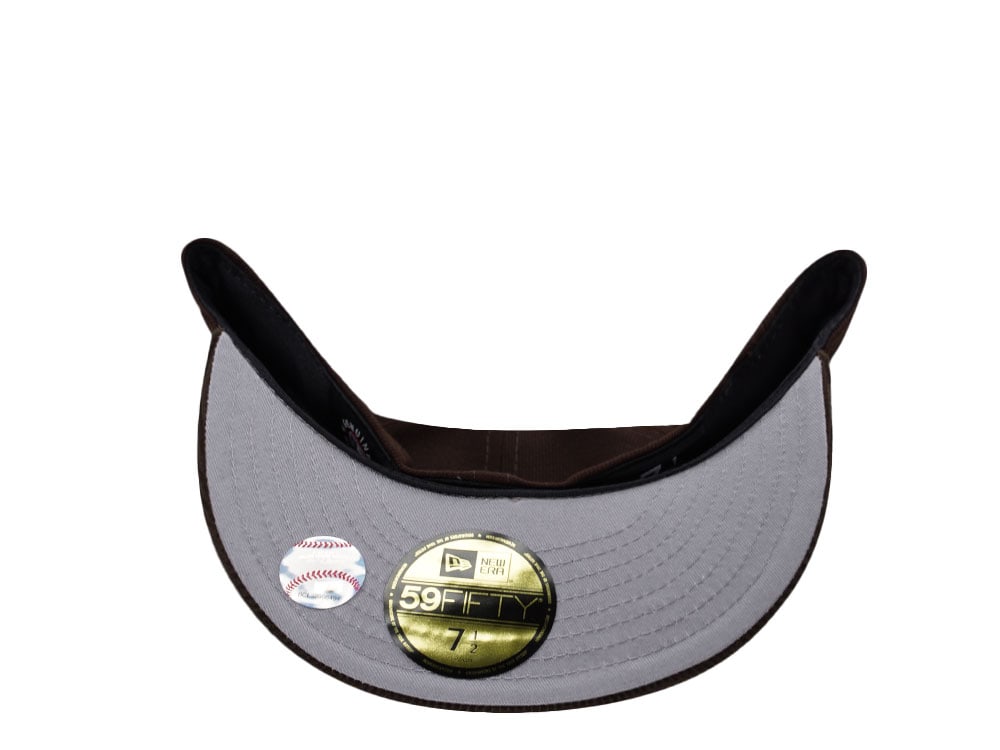 New Era Atlanta Braves Walnut Corduroy Two Tone Edition 59Fifty Fitted Gorra
