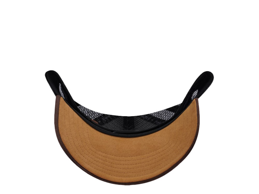 Djinns HFT Lazy Sunday Coffee Club Brown Trucker Snapback Gorra