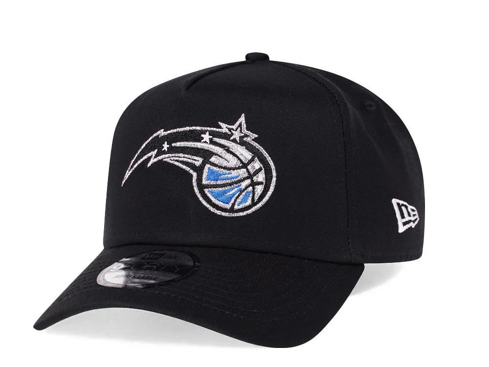 New Era Orlando Magic Black 9Forty A Frame Snapback Gorra